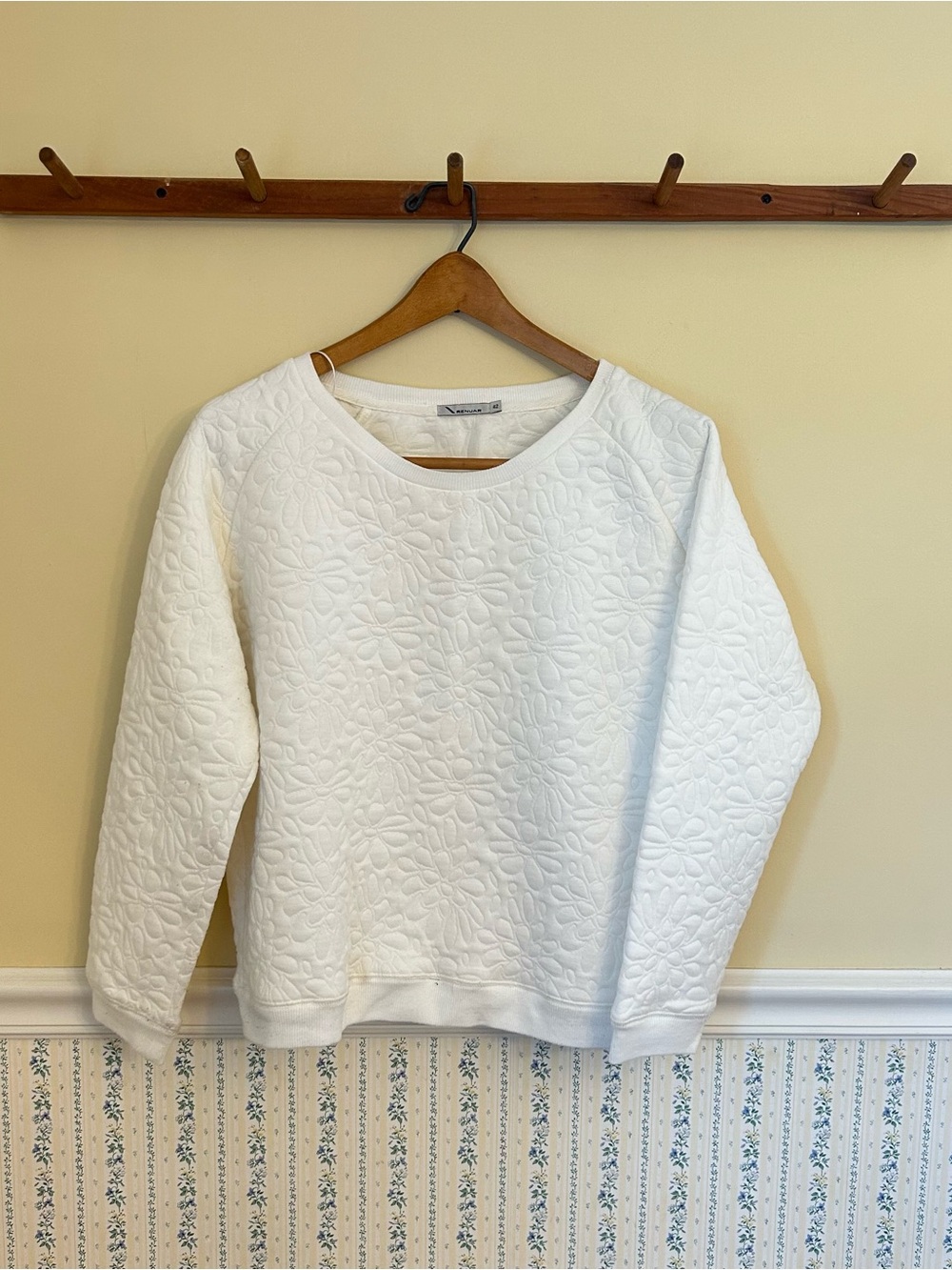Renuar Floral Long Sleeve Top